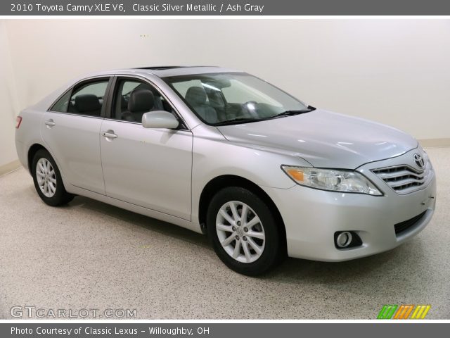 2010 Toyota Camry XLE V6 in Classic Silver Metallic