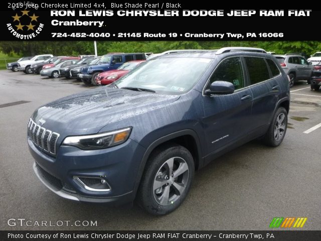 2019 Jeep Cherokee Limited 4x4 in Blue Shade Pearl