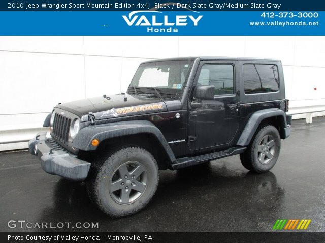 2010 Jeep Wrangler Sport Mountain Edition 4x4 in Black