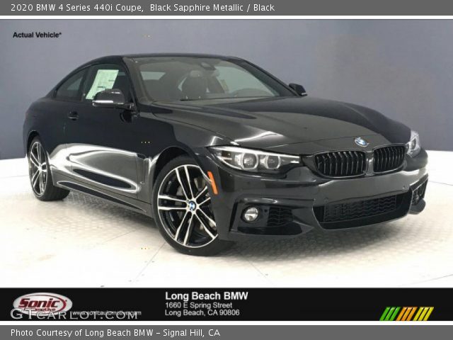 2020 BMW 4 Series 440i Coupe in Black Sapphire Metallic