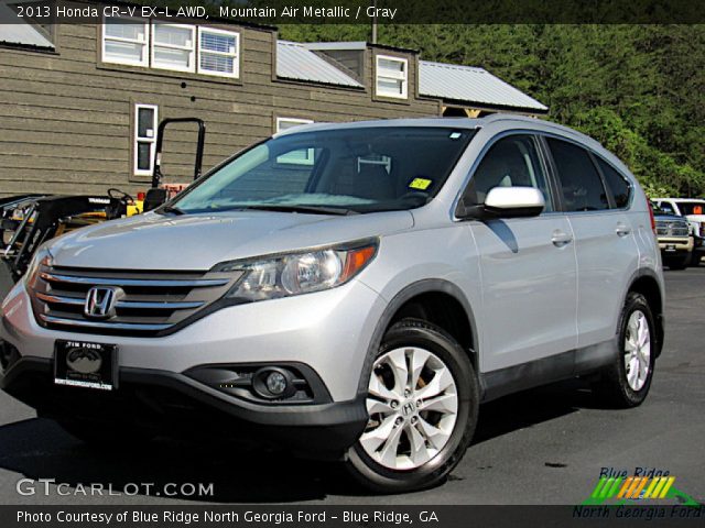 2013 Honda CR-V EX-L AWD in Mountain Air Metallic