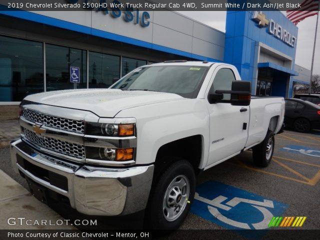 2019 Chevrolet Silverado 2500HD Work Truck Regular Cab 4WD in Summit White
