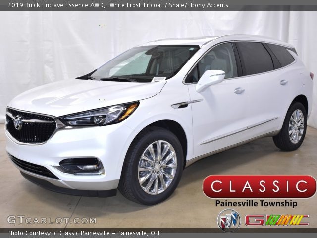 2019 Buick Enclave Essence AWD in White Frost Tricoat