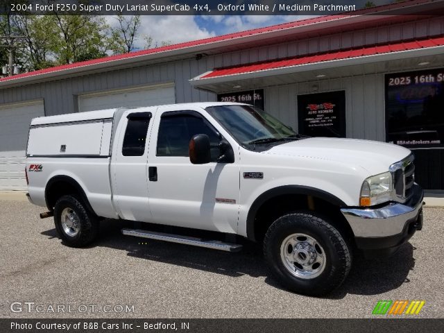 2004 Ford F250 Super Duty Lariat SuperCab 4x4 in Oxford White