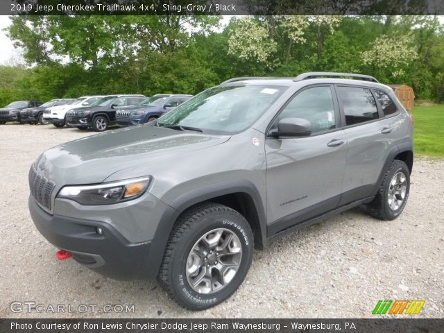 2019 Jeep Cherokee Trailhawk 4x4 in Sting-Gray