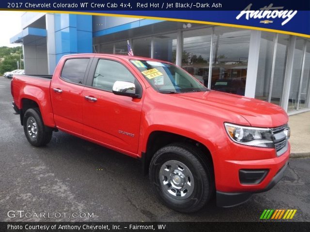 2017 Chevrolet Colorado WT Crew Cab 4x4 in Red Hot