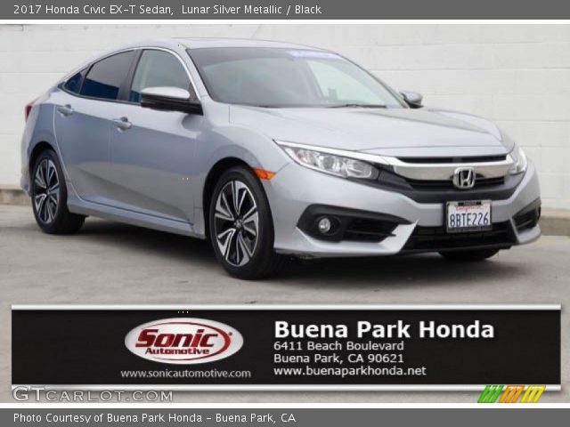 2017 Honda Civic EX-T Sedan in Lunar Silver Metallic