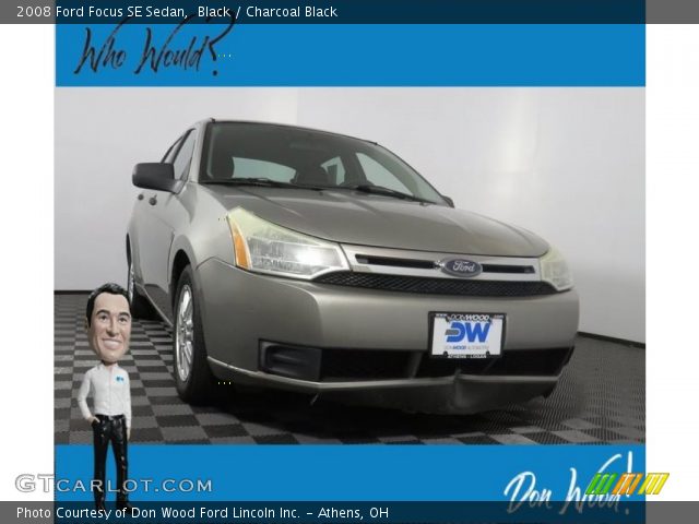 2008 Ford Focus SE Sedan in Black