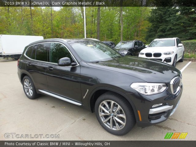 2019 BMW X3 xDrive30i in Dark Graphite Metallic