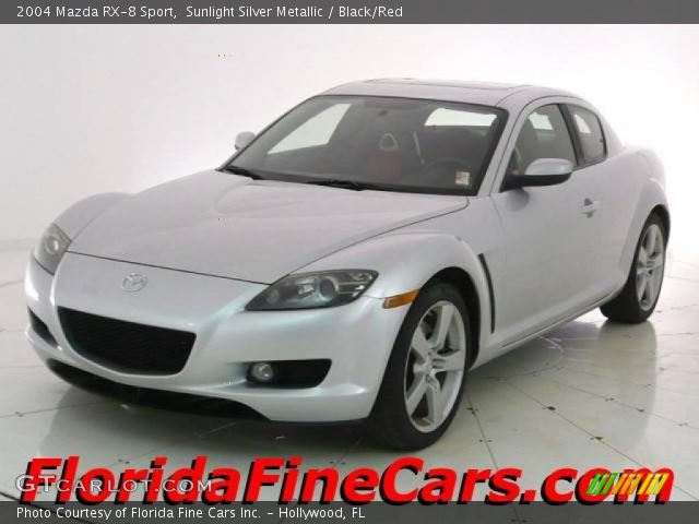 2004 Mazda RX-8 Sport in Sunlight Silver Metallic