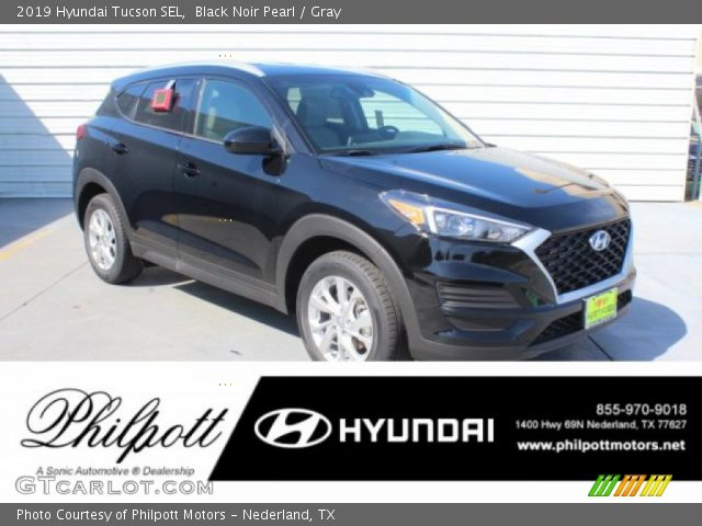 2019 Hyundai Tucson SEL in Black Noir Pearl
