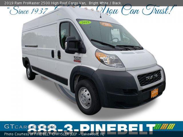2019 Ram ProMaster 2500 High Roof Cargo Van in Bright White