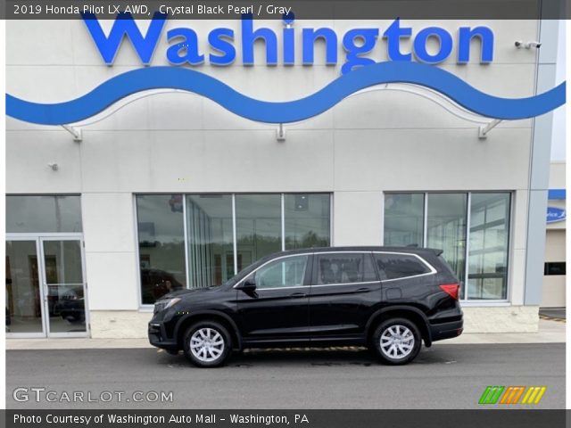 2019 Honda Pilot LX AWD in Crystal Black Pearl