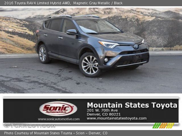 2016 Toyota RAV4 Limited Hybrid AWD in Magnetic Gray Metallic