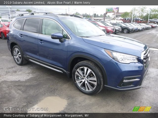 2019 Subaru Ascent Limited in Abyss Blue Pearl