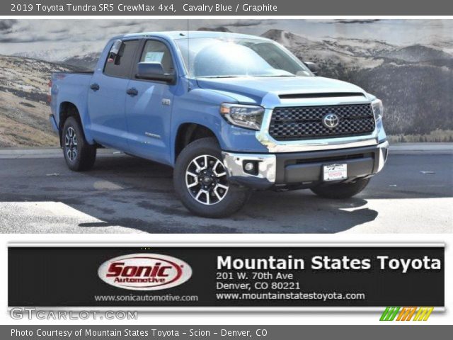 2019 Toyota Tundra SR5 CrewMax 4x4 in Cavalry Blue