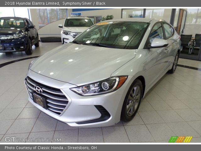 2018 Hyundai Elantra Limited in Symphony Silver