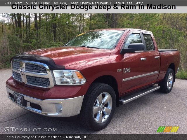 2013 Ram 1500 SLT Quad Cab 4x4 in Deep Cherry Red Pearl