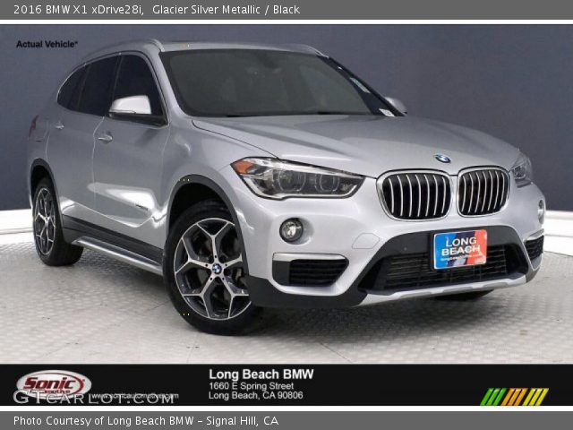 2016 BMW X1 xDrive28i in Glacier Silver Metallic