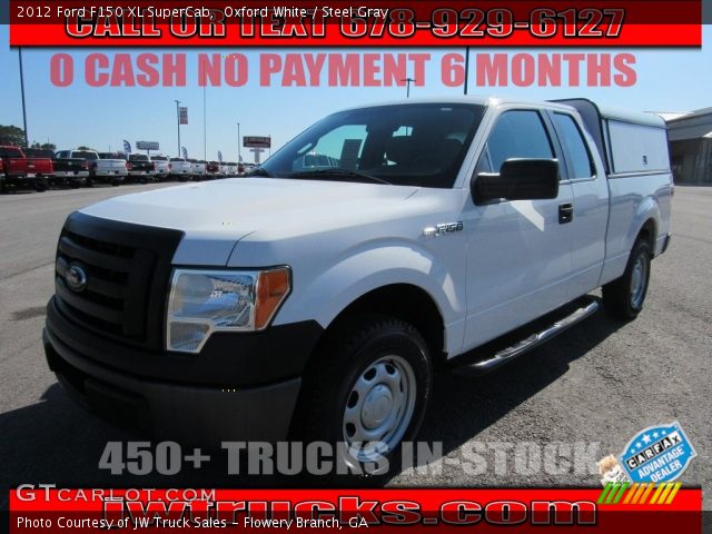 2012 Ford F150 XL SuperCab in Oxford White