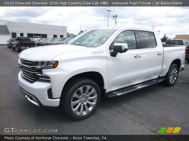 2019 Chevrolet Silverado 1500 High Country Crew Cab 4WD in Iridescent Pearl Tricoat