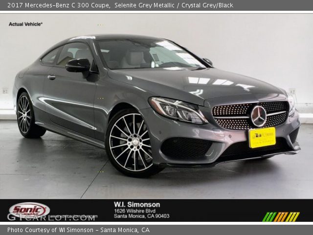 2017 Mercedes-Benz C 300 Coupe in Selenite Grey Metallic