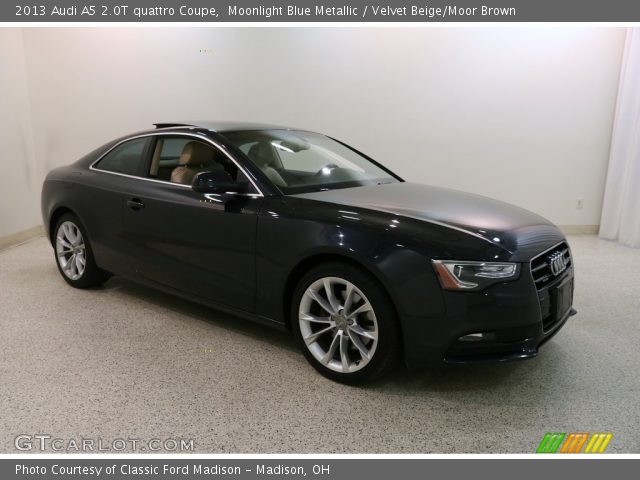 2013 Audi A5 2.0T quattro Coupe in Moonlight Blue Metallic