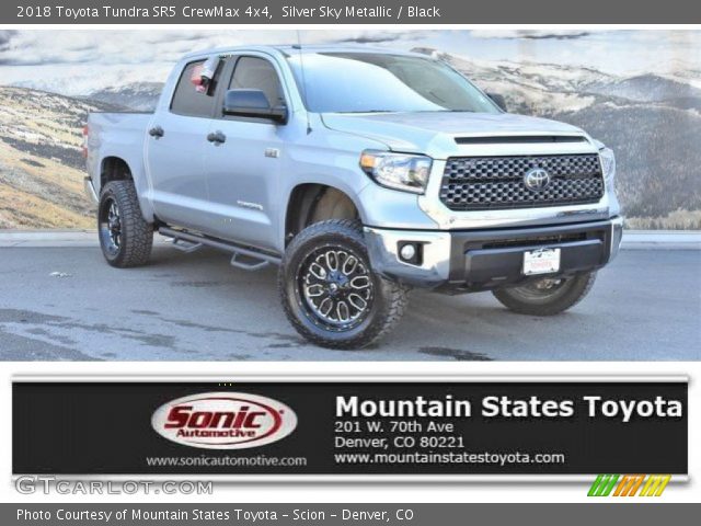 2018 Toyota Tundra SR5 CrewMax 4x4 in Silver Sky Metallic