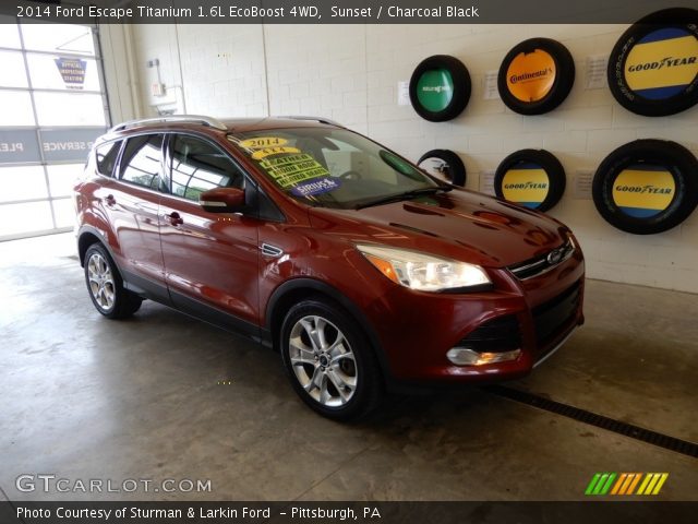 2014 Ford Escape Titanium 1.6L EcoBoost 4WD in Sunset