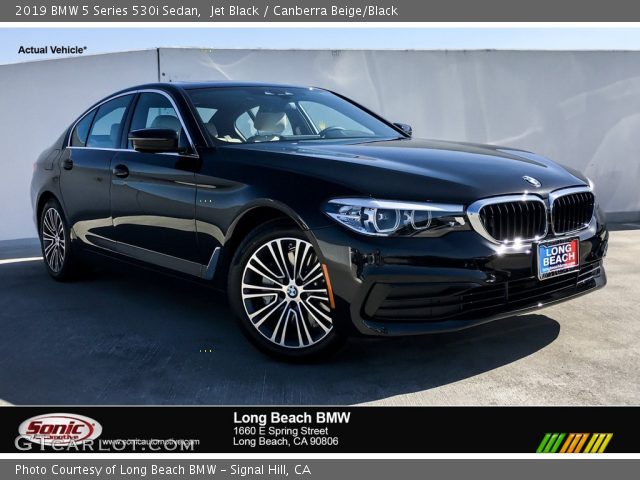 2019 BMW 5 Series 530i Sedan in Jet Black