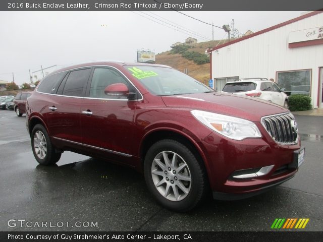 2016 Buick Enclave Leather in Crimson Red Tintcoat