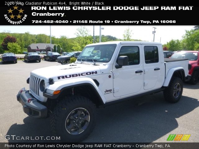 2020 Jeep Gladiator Rubicon 4x4 in Bright White