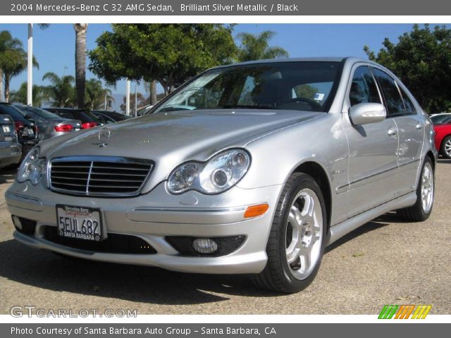 2004 Mercedes-Benz C 32 AMG Sedan in Brilliant Silver Metallic
