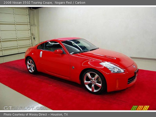 2008 Nissan 350Z Touring Coupe in Nogaro Red