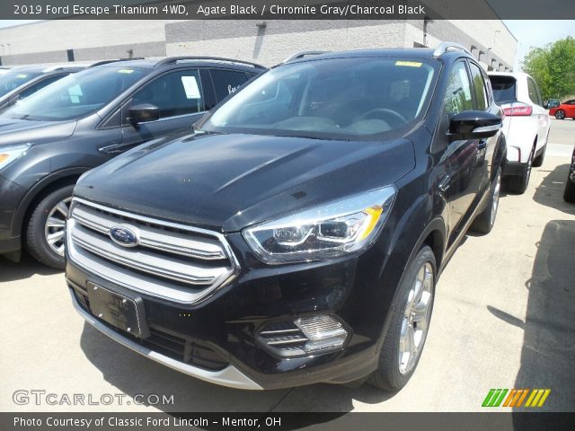 2019 Ford Escape Titanium 4WD in Agate Black