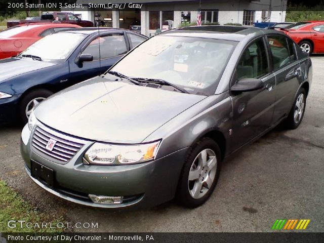 2006 Saturn ION 3 Sedan in Storm Gray