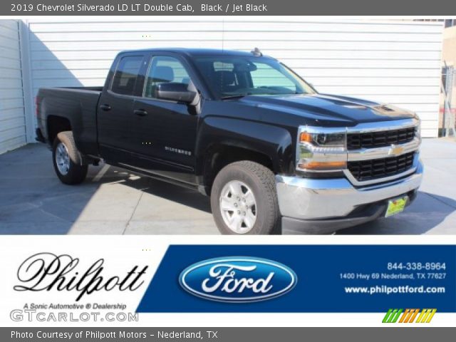 2019 Chevrolet Silverado LD LT Double Cab in Black