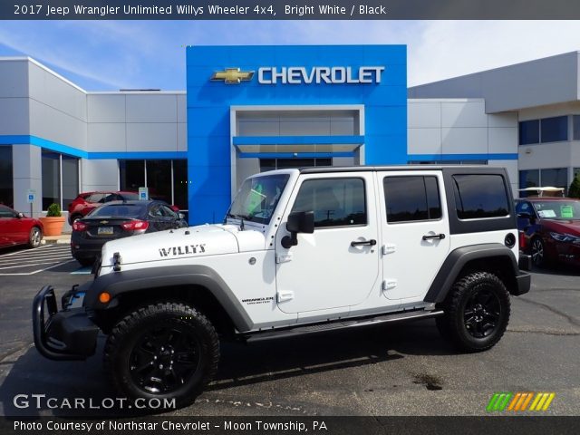 2017 Jeep Wrangler Unlimited Willys Wheeler 4x4 in Bright White
