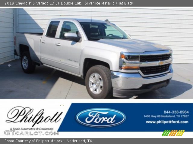 2019 Chevrolet Silverado LD LT Double Cab in Silver Ice Metallic