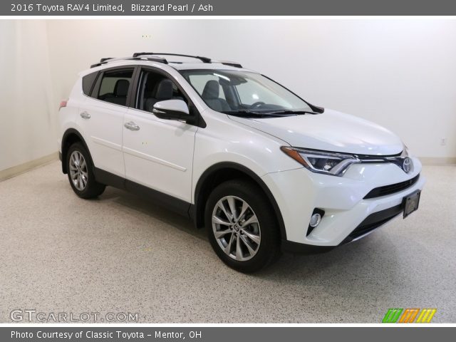 2016 Toyota RAV4 Limited in Blizzard Pearl