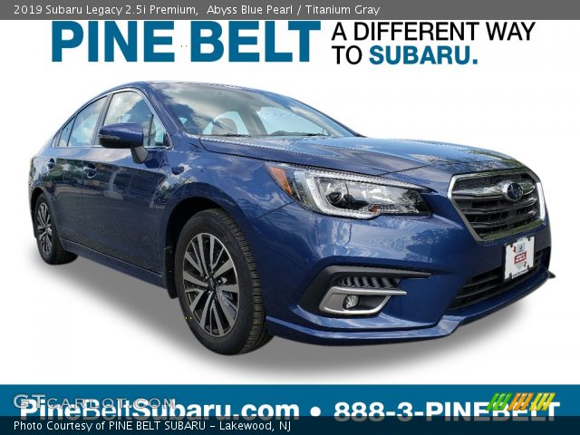 2019 Subaru Legacy 2.5i Premium in Abyss Blue Pearl