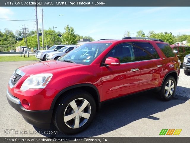2012 GMC Acadia SLT AWD in Crystal Red Tintcoat