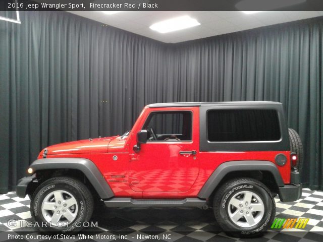 2016 Jeep Wrangler Sport in Firecracker Red