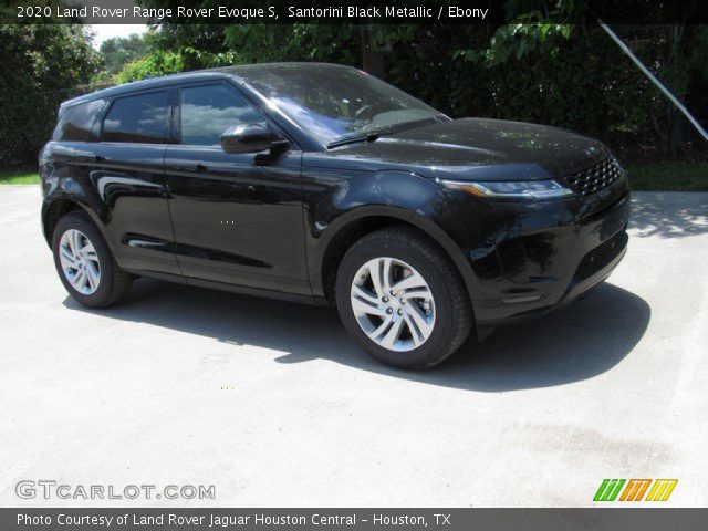 2020 Land Rover Range Rover Evoque S in Santorini Black Metallic