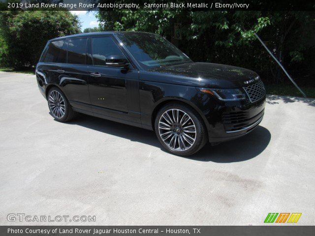 2019 Land Rover Range Rover Autobiography in Santorini Black Metallic
