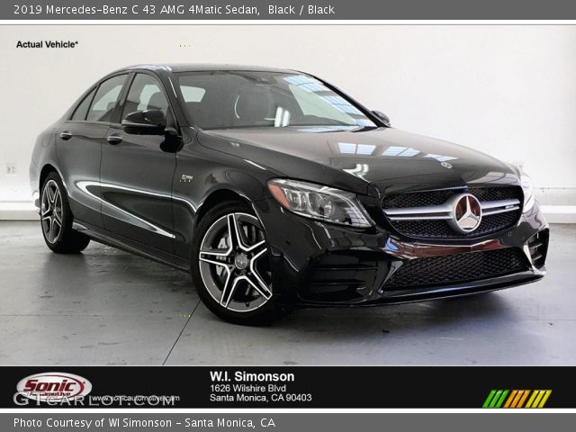 2019 Mercedes-Benz C 43 AMG 4Matic Sedan in Black