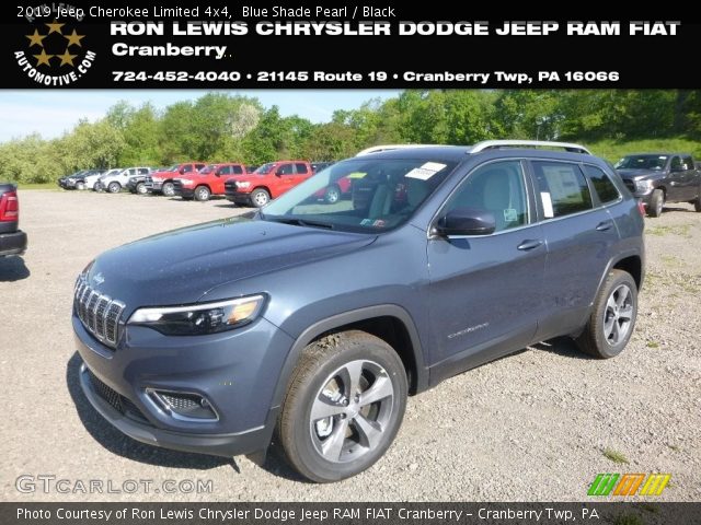 2019 Jeep Cherokee Limited 4x4 in Blue Shade Pearl