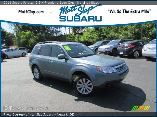 2012 Subaru Forester 2.5 X Premium in Sage Green Metallic