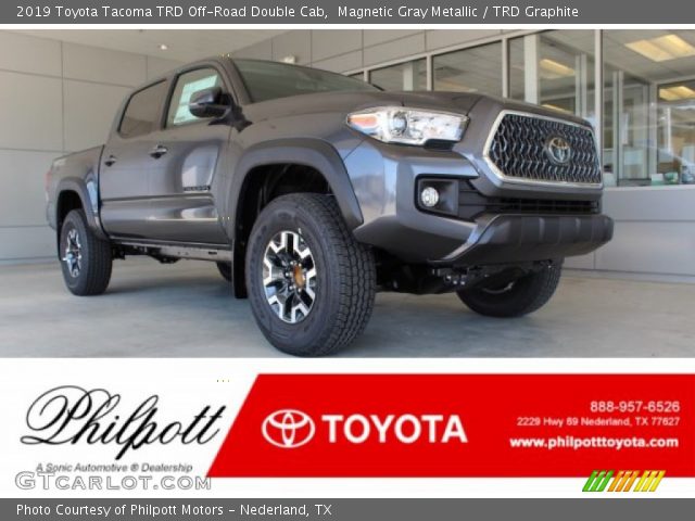 2019 Toyota Tacoma TRD Off-Road Double Cab in Magnetic Gray Metallic