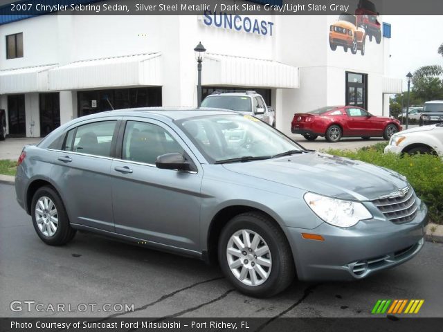 2007 Chrysler Sebring Sedan in Silver Steel Metallic